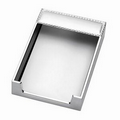 Silver Plated Memo Pad Holder ( screened )